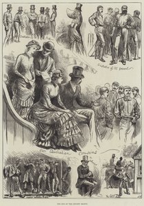 The End of the Cricket Season by Harry Furniss